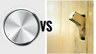 Vrouwen versieren kun je zien als een volumeknop